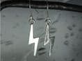 lightning earrings, prop replica 2773